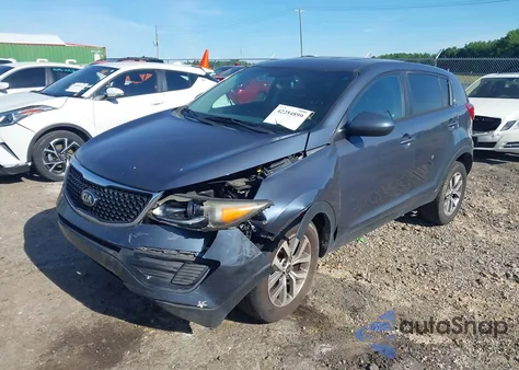 2016 Kia Sportage Lx из США, поврежденный, VIN KNDPB3AC2G7820469